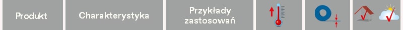 Górny rząd z ikonami miniatur dla tabeli z charakterystyką taśm